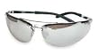 Condor 1FYY9 Safety Eyewear, Silver Metal Frame, Mirror