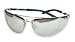 Condor 1FYY9 Safety Eyewear, Silver Metal Frame, Mirror