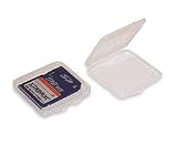 Plastic Secure Digital Card Case & Holder for SD MS Pro Duo Sony Memory Stick MMC Flash Media Memory Cards - 50 pack (NO MEMORY CARDS INCLUDED)