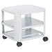 Mead-Hatcher Mobile Shelf Steel Printer Stand