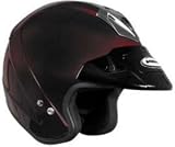 KBC TOURCOM DARK RED MD MOTORCYCLE Open-Face-Helmet