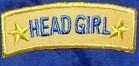 Iron On Head Girl Badge