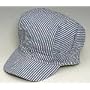 Adult Railroad Train Engineer Conductor Cap Trucker Hat