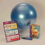 FitBALL Sport FIRM EDITION Package with Pump - Size 65 cm (Blue)