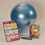 FitBall Exercise Ball 65 CM Blue