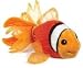 Lil'Kinz Mini Plush Stuffed Animal Tomato Clown Fish