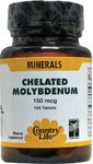 Chelated Molybdenum 100 tabs
