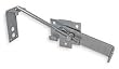 Battalion 1XMY8 Jamb Latch, Hook, Steel, L 7 In