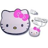 Hello Kitty KT4098 USB/PS2 Optical Mouse and Mouse Pad