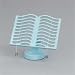from ICD ICD Cast Iron Cookbook Stand Pale Blue