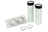 Vent Grill Kit With 2 - 16 Long Air Chutes
