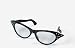 Jumbo Cat Eye Glasses With Rhinestones [Toy]
