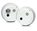 GENTEX 7103 PHOTO ELECTRIC SMK DET W/TEMPORAL HORN 12VDC ROUND