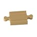 Wooden 2-in MM Straight Track Adapter Connector Thomas Train Track