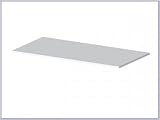 Produkt-Bild: Konferenztisch - Platte (ohne F&uuml;&szlig;e) KONTOR 160 x 80cm Grau