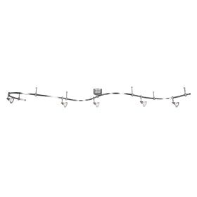 Eurofase KIT-FX5M50-04 Flextrack 5-Light 50W Mesh Track, Platinum by Eurofase