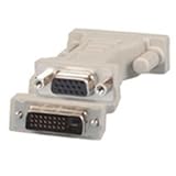 Dvi-i Single Link M To VGA HD15F Adapter