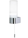 Flynn Wall Light Polished Chrome Finish