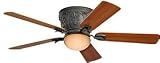 Emerson Fans CF730WB Florisssant Ceiling Fan Weathered Bronze With Teak / Natural Pine Blades
