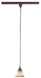 World Imports Lighting P2624-24 Olympus Tradition Linear Track Mini Pendant, Crackled Bronze with Silver