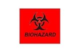 Trash Can Label - Bio Hazard