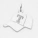 Sterling Silver Texas Rangers Large Hat Charm
