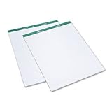 Evidence Recycled Plain Flip-Style Easel Pad, 27x34, 50 Sheets/Pad AMP24028