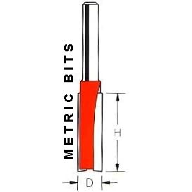 Freud 04-512 5mm Diameter X 15 32 Double Flute Straight Router Bit (1 4 Shank) by Freud