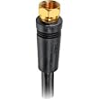 Philips SWV2167W/27 RG6 Coaxial Cable with No Ends (100 Feet, Black)