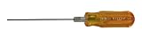 Xcelite LN20 Recessed Allen Hex Socket Screwdriver, Amber Handle, 0.05 Head, 4 Blade Length, Overall Length