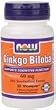 NOW GINKGO BILOBA 60MG STANDARDIZED EXTRACT