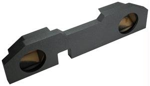 Atrend A202-10Cp B Box Series 10-Inch Dual Up-Fire Enclosures for Dodge Ram Quad Cab 2002 and Up