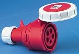 Eigenschaften Jäger  / CEE-Kupplung IP 67, 5-polig, 400 V, 6h 32A