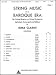 String Music Of The Baroque Era - Violin Book 1