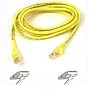 Belkin  CAT5E  Patch Cord Snagless, Yellow - 10ft