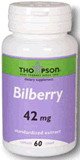 Bilberry Extract 42 mg 60 caps ( Vaccinium Myrtilus ) - Thompson
