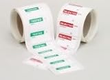 GREEN 'TESTED' LABELS200 Per Roll