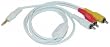 NEW AV Cable for iPod 3.5/RCA, 6 ft - 10A1-05106