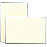 100 Regent Blue Bordered Ecru Correspondence Cards
