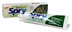 Spry Toothpaste with Flouride By Xlear (Dentist Recommended to Help Fight Cavities and Gum Disease with Xylitol) 4 Oz