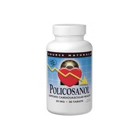 Source Naturals Policosanol 20mg