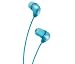 JVC HA-FX34-AE - In Ear Marshmallow Headphones - Blue