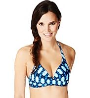 Spotted Tie Dye Bikini Top