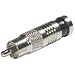 Impact Acoustics Compression RCA-Type Connector for RG6 - Video / audio connector - RCA (M) - ( RG-6 ) - chrome (pack of 20 )