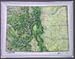 American Educational K-CO2217-FW Colorado Natural Color Relief Map with Oak Wood Frame, 17-3/4" Length x 22-3/4" Width