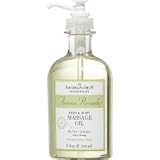 AROMA REMEDY by Aromafloria (UNISEX) BATH & BODY MASSAGE OIL 9 OZ BLEND OF TEA TREE, GERANIUM, AND MAY CHANG