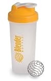 Sundesa Blender Bottle + Ball Protein Shaker 28oz - YELLOW
