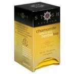 Stash Chamomile Herbal Tea, Caffeine Free, 20 Tea Bags per Box