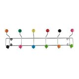 Atomic Retro Coat Hooks Rack LARGE -Multi Colour