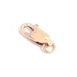 14K Yellow Gold Lobster Claw Clasp Chain Jewelry 10mm